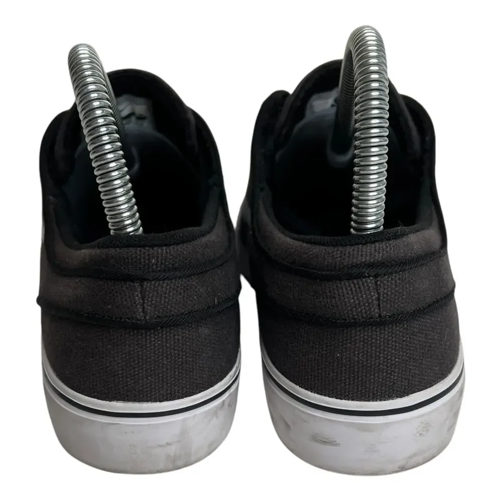 Nike Stefan Janoski Canvas GS Black Skateboarding Sneakers 654861 Youth 6Y